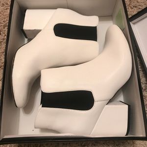 MIA white booties
